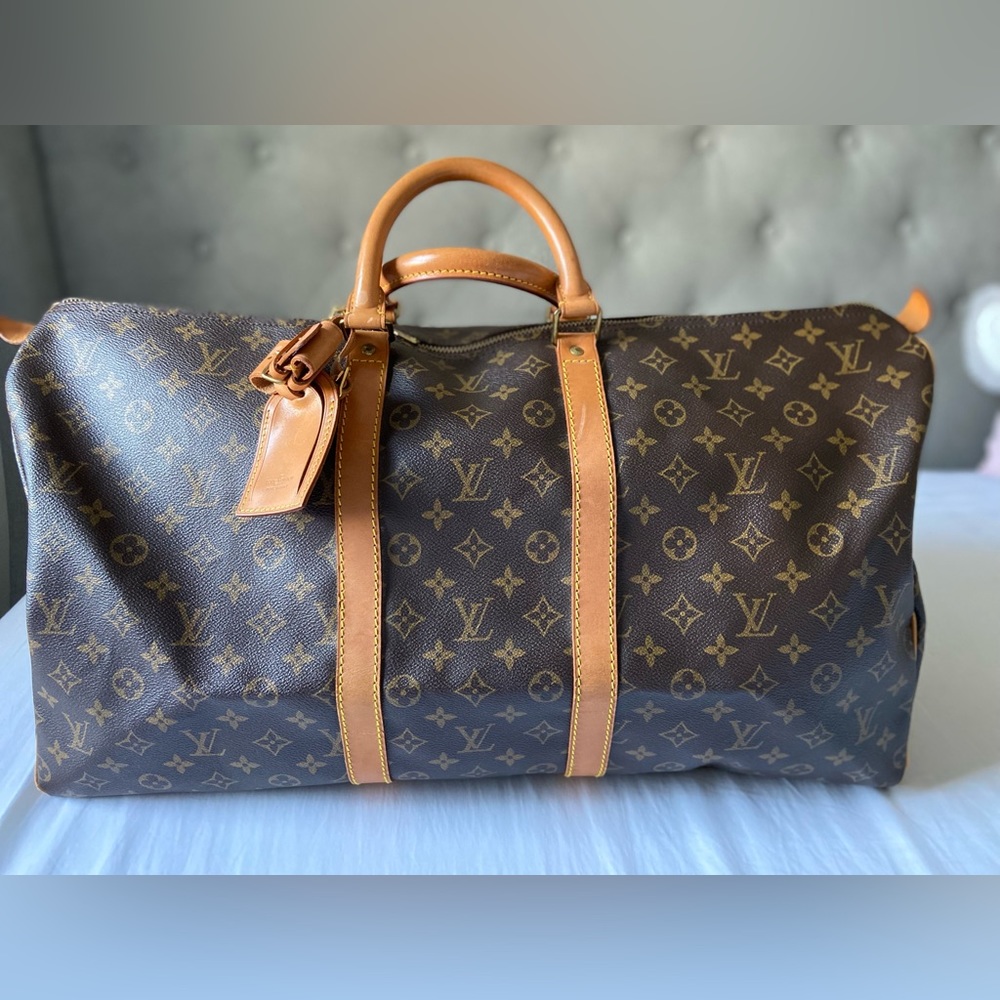 🌺 LV KEEPALL 55
